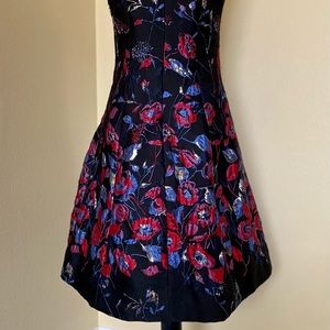 rickie freeman for teri jon jacquard dress